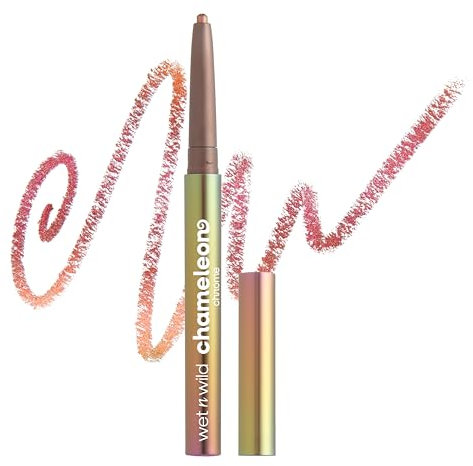 Wet n Wild Chameleon Chrome Retractable Waterproof Eyeliner, Pigments Irisés Réfléchissant la Lumière pour un Changement de Couleur Dynamique, Anti-bavure et Tenue 18 Heures, Cosmic Seeker