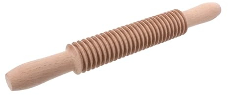 FUNNETOYU Rodillo para Pasta Profesional para Amasar Mediano para Cocina y Repostería