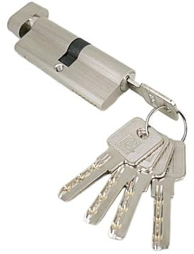 girare il pollice con la chiave della porta, Cilindro serratura porta interna Avocet Abs Commercial Core 29mm testa catene in ottone(Xhl-70mm)