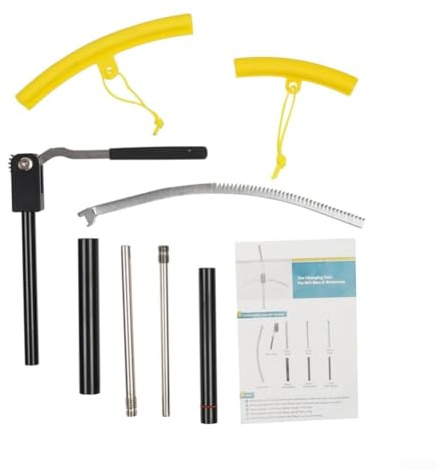 Dirt Bike Reifenwechsel-Werkzeug-Set, tragbares Reifenwechsel-Werkzeug, Montageset für Motocross-Dirt-Bikes, 40,6–53,3 cm Räder