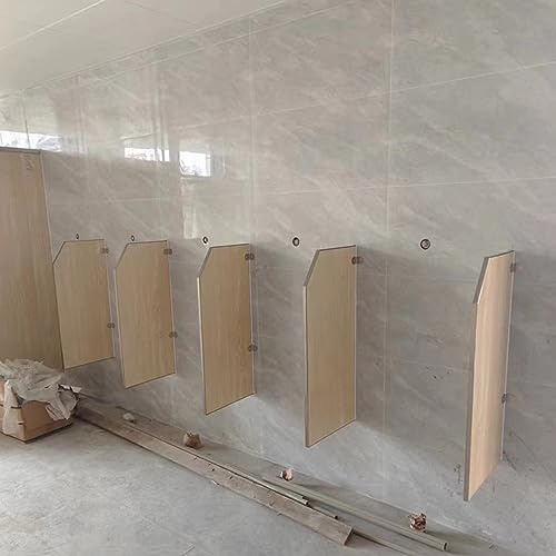 GJZQDKX Separador de urinario Masculino de Pared - Inodoro para escuelas, Jardines de Infancia, centros comerciales y baños públicos - Juego de 4 Piezas para Mayor higiene y Comodidad