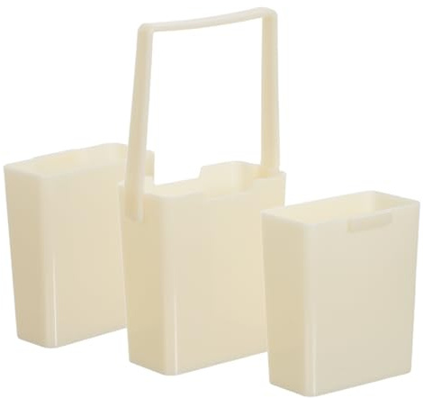 Kleiner Waschbecher für Pinsel aus Abs, 3-in-1, 2 Stück-pack