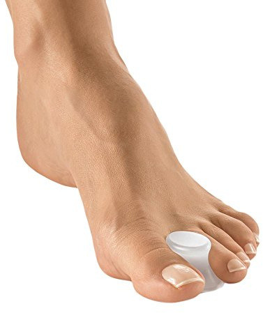 Bort PediSoft Zehenspreizer inkl. Pflegepuder Zehentrenner, Silikon Gel, S