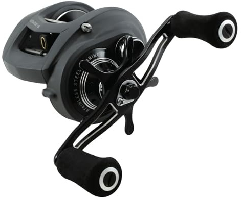 Okuma Comodo Low Profile Casting Angelrolle 310, 150m-41/100, 79, 6+1, 300, 6.4/1, 11, A Links für Rechtshänder
