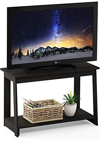 Furinno Beginning Mobile Porta TV, Legno, Marrone (Espresso), taglia unica