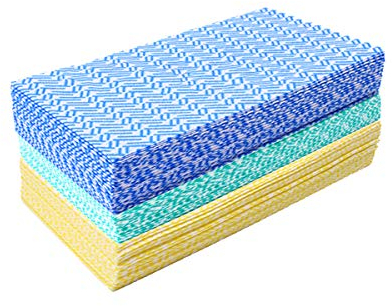 Jebblas Disposable Cloth,All Purpose Cloths,Kitchen Cloth,Dish Cloths,Disposable Cloths Cleaning,Colour Coded Cleaning Cloths30x53cm(30pcs)