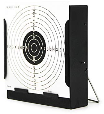 GUGULUZA Kugelfang Scheibenkasten Aus Metall für 14x14 cm Zielscheiben Luftgewehr Luftpistole Schieβübungen