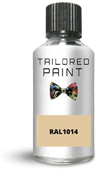 RAL1014 Vernice per ritocchi con smalto avorio con pennello per interni in plastica in PVC in metallo ceramico in legno
