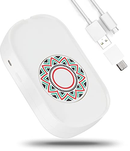 YEPLING Mouse Jiggler, Undetectable Mouse Mover Shaker Simulator for Computer Laptop Awakening, Keeps PC Active, No Software, Driver-Free with USB C to USB Adapter