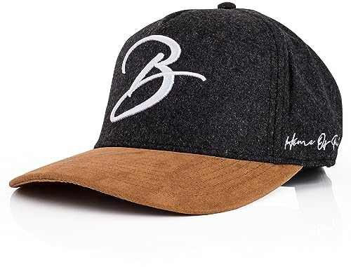 Blackskies® Script Baseball Cap | Damen und Herren Luxury Premium Snapback Hat | Schirm Mütze Flanell Urlaub Sommer Kappe Cap - Basecap Männer Frauen Unisex Streetwear Outdoor Freizeit