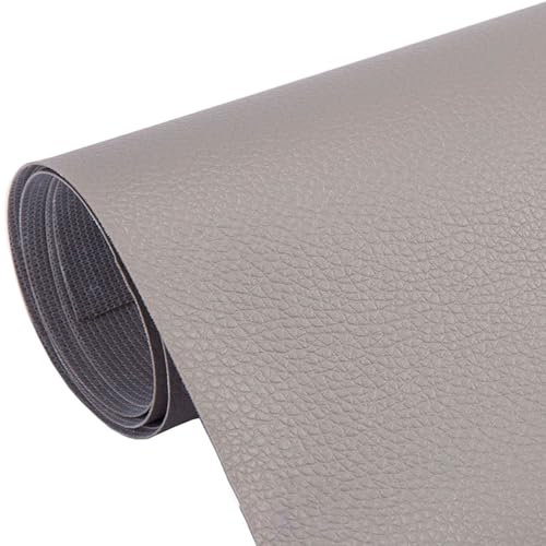 ErdBar Kunstleder Selbstklebend Selbstklebender PU-Lederflicken, schneidbar (1 Rolle) für Autotürverkleidungen, Ledersessel und Lederwaren (Color : A6, Size : 100 * 100cm/39.3 * 39.3in)