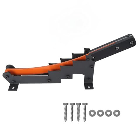 BCBBBNZO Wall Mounted Kindling Splitter Metal Manual Fire Wood Log Cutter Tool Portable for Indoor Outdoor