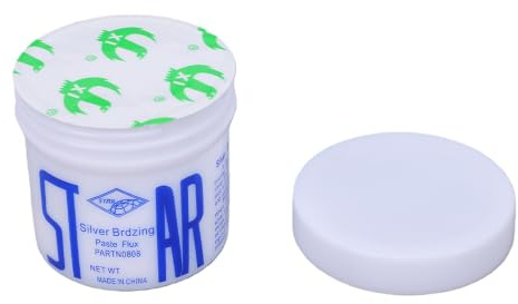 Polvere di flussante per brasatura oro e argento - Soluzioni per brasatura del rame 100% nuove per la creazione e la lavorazione di gioielli - Efficace per la saldatura di acc