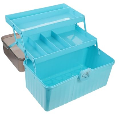 SAFIGLE Caja De Almacenamiento Para Medicamentos Organizador De Farmacia Botiquín Doméstico Gran Capacidad Transparente Para Kit De Primeros Auxilios