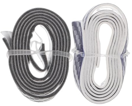 GRIRIW 10 pièces Bandes de Protection pour Raquette Tennis de Table Ruban Autocollant pour Bords Protection et Usure Application Facile Compatible Modèles Variés