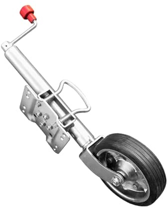 NYTFHMS Beach Boat Trailer Jack - Lift Swivel Trailer Jack, Swivel Heavy-Duty Trailer Tongue Jack,1500 Lbs Capacity,9.6In Lift,8 in Wheel,Trailer Jockey Wheel Boat Tra