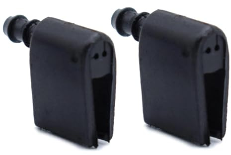 Scheibenwaschdüse Kompatibel mit VW für Crafter 2006–2018. Waschdüsenspray auf Wischerarm montiert, OE 2E1955985 2E1955986