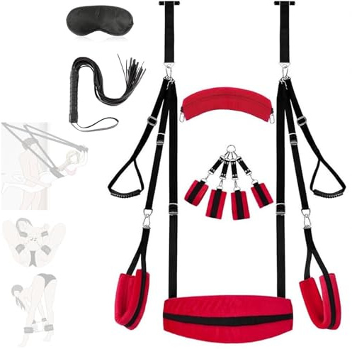 Altalena Sessuale Da Porta Altalena Sessuale Per Porta Donna Per Coppia Completamente Regolabile,red
