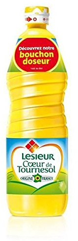 Lesieur 1l cuore di semi di girasole - ( Prezzo unitario ) - Lesieur coeur de tournesol 1l