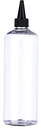 AOVNA 500ml Applicator Bottle Hair Oil Hair Color Applicator Tool Plastic Squeeze Bottles for Salon Home Barber