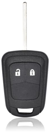 2 Tasten Auto Schlüsselgehäuse der Fernbedienungs Kompatibel mit Opel, Vauxhall, Buick, Astra, Insignia, Meriva, Zafira, Corsa, Faltbare Autoschlüssel Gehäuse (B)