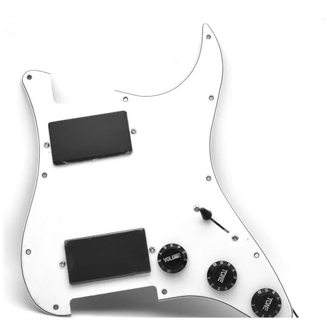 Gitarren Schlagbrett Tonabnehmer 3PLY Loaded Pickguard HH Humbucker für ST E-Gitarrenteile