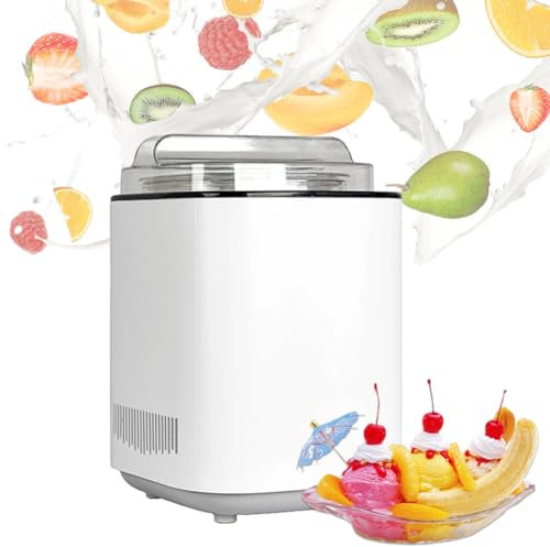 Yogurtiera Automatica da 800 Ml, Yogurtiera Elettrica Greca, con Barattolo di Vetro Riutilizzabile, Controllo della Temperatura A 10 Livelli E Refrigerazione Automatica, per Yogurt Fatto in Casa