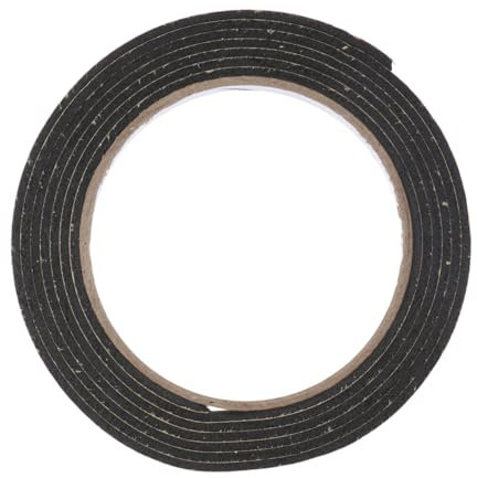 Veemoon Cinta de Sellado Negra para Cocina de Gas, Resistente al Agua y Golpes, 2 Metros de Largo Ajustable, Tira Selladora para Ventanas, Puertas y Gabinetes, Protección Antihumedad