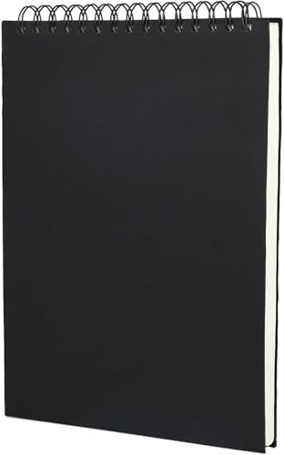 Album da Disegno A4, Sketchbook A4, Quaderno per schizzi con Spirale, 160 g/m² Album Disegno e Quaderno da Disegno per Pittura, Scrittura e Schizzi, 60 Fogli / 120 Pagine