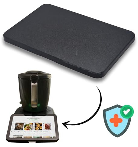 Protezione Schermo Thermomix TM7 Nero - Proteggi Schermo Anti-Graffi e Urti Robot da Cucina