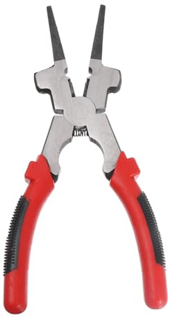 SOPOTUTU Alicates de Soldadura de Alta Dureza Multiusos con Pinza para Cables y Herramienta Auxiliar para Trabajo Metales y Soldadura