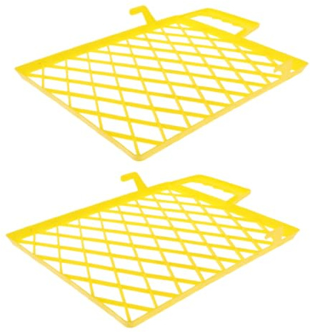 Plastic Paint Tray Grid Screen 2pcs for Wall Painting Projects