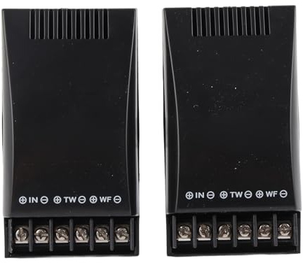 Filtre passif 2 voies pour voiture, qualité premium, puissance de 100 W, amplificateur de son haute performance, universel, ABS noir, lot de 2