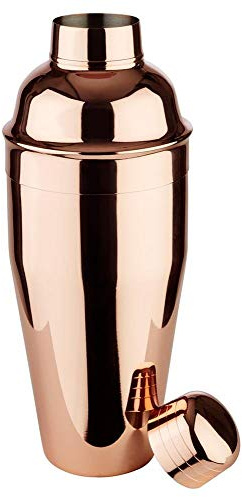 APS Coctelera de acero inoxidable, aspecto de cobre Diámetro 8,5 Cm, Altura: 20 cm, 0,5 L)