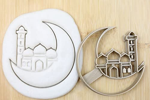 Ramadan Kareem cookie cutter Fondant Keksstempel/Ausstechform keksausstecher PLA ca.8cm