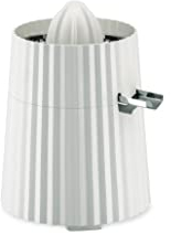 Alessi Plissé MDL07 W - Spremiagrumi Elettrico di Design, in Resina Termoplastica, Spina Europea, 80 W, Bianco
