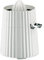 Alessi Plissé MDL07 W - Design Elektrische Zitruspresse, aus Thermoplastischem Harz, Europäischer Stecker 80 W, Weiß