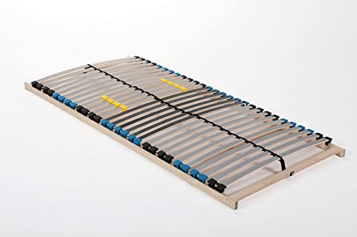 BeCo Lattenrost, Colorado, 90 x 200 cm, 28 Federholzleisten, einfache Selbstmontage, Made in Germany, 100 Nächte Testschlafen
