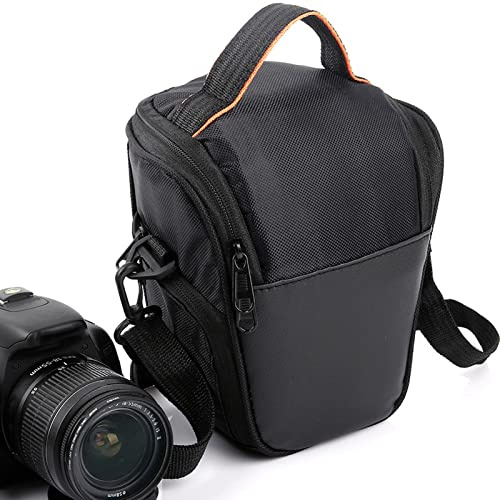 Borsa per Fotocamera Mirrorless DSLR, Borse a Tracolla per Fotocamera Compatte per Fotografi, Custodia a Tracolla per Fotocamera Impermeabile per Fotocamere Reflex Digitali