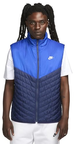 Nike FB8201-410 M NK TF WR MIDWEIGHT VEST Giacca Uomo MIDNIGHT NAVY/GAME ROYAL/SAIL Taglia XL