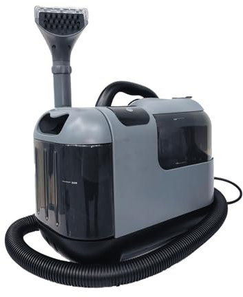 Máquina de limpieza de sofás de tela, máquina de limpieza de alfombras, tanque de agua de 1300 ml, 10 kPa, máquina de limpieza doméstica, limpiador de alfombras compacto, limpiador de manchas de tapic