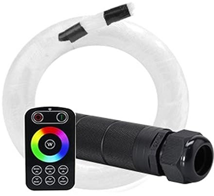 Accessoires De Pavillon à éClairage éToilé Pour Vo L'étoile De Toit De Voiture De 6W RGBW Allume Des Kits D'éclairage De Plafond D'étoile De Fibre Optique De LED For L'éclairage De Fibre Optique De Ci