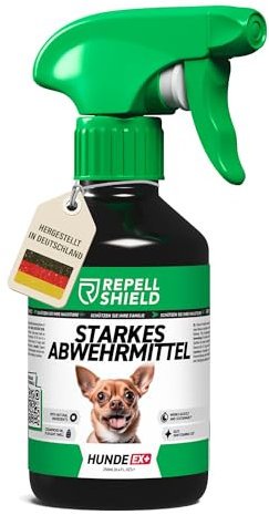 RepellShield® Hundeabwehrspray -250ml - Nicht färbend - Hunde Abwehrspray zur Ausbildung & Erziehung - Bitterspray Hund zur Abschreckung gegen Kauen & Beißen von Möbeln - Hundeschreck