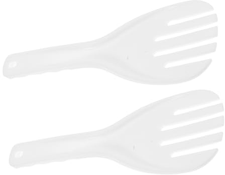 INOOMP 2 Pièces Cuillère à Riz Plastique Antiadhésive Ustensile de Cuisine Chaleur pour Service les Restaurants Cuisines Professionnelles