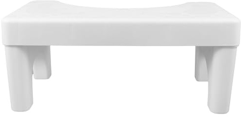 Anneome Sgabello per Wc in Plastica Sgabello Accovacciato per Wc Design Multifunzionale Materiale Durevole Facile da Pulire