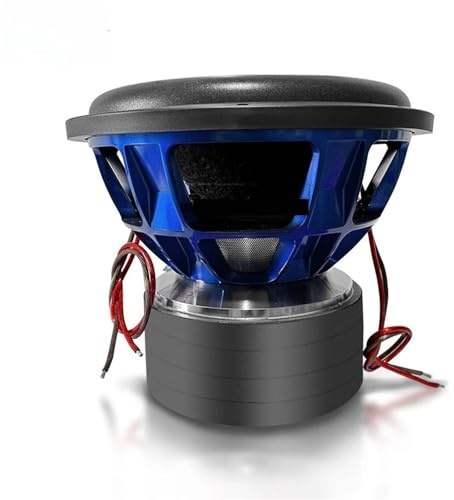 Subwoofer de Alto Rendimiento de 15 Pulgadas con 5000 W RMS, Bobina móvil Doble de 2 ohmios y Cesta de Aluminio