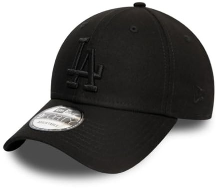 New Era - Los Angeles Dodgers - 9forty Adjustable Cap - League Essential - Black On Black