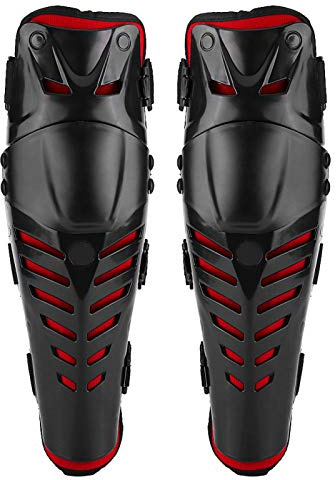 KIMISS Rodilleras para motocross, protección de rodilla para moto, acolchado transpirable, ajuste ergonómico, guardas para deportes extremos