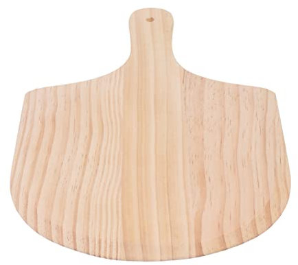 1 pieza de madera pizza pan bandeja portátil pizza plato plato plato de servir DUO ER (Size : 15)