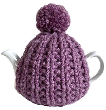 Small Hand Knitted Tea Cosy Fits 1-2 Cup Teapot